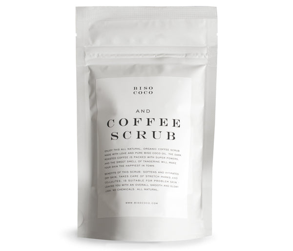 ORGANIC COFFEE SCRUB, 100ml, SMALL