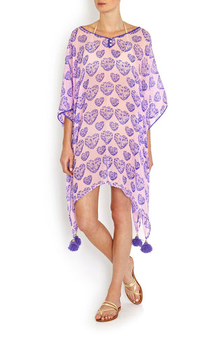 Butterfly Kaftan in SILK , Kaftan - BEACH CANDY, alimitlessworld
 - 1