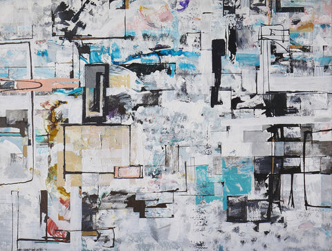 Anna Sudbina: State of Flux Number 1 , painting - Anna Sudbina, alimitlessworld