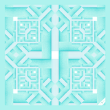 Oceanic Short Kaftan in turquoise , Kaftan - Sea Sage, alimitlessworld
 - 2