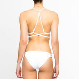 Braided Cascade Bikini in Bright White , Bikini - DEMADLY, alimitlessworld
 - 4