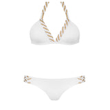 Braided Cascade Bikini in Bright White , Bikini - DEMADLY, alimitlessworld
 - 2