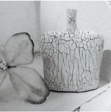Handmade, one off and bespoke ceramic ' small cracked bottle ' , ceramic decorative bottles - Raffaella Molin, alimitlessworld
 - 2