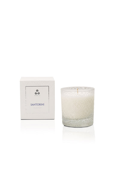 Santorini candle , candle - Misela, alimitlessworld
